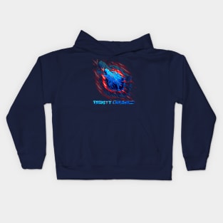 Trinity Crasher fury a Cool Red and blue full Wolf Kids Hoodie